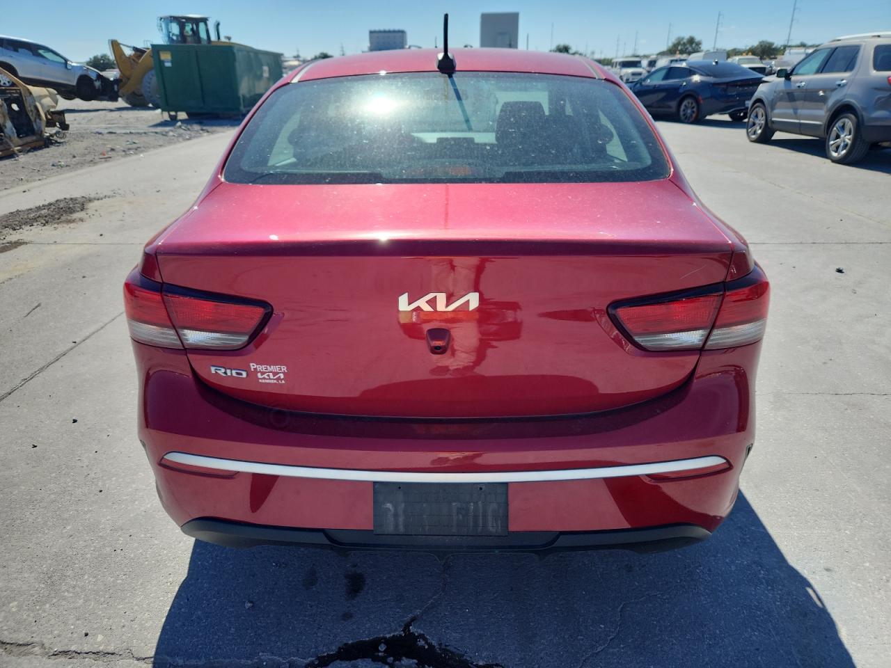 2022 Kia Rio Lx VIN: 3KPA24AD2NE490883 Lot: 89831065