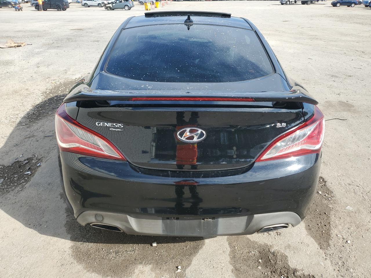 2013 Hyundai Genesis Coupe 3.8L VIN: KMHHU6KJ6DU107709 Lot: 85819025