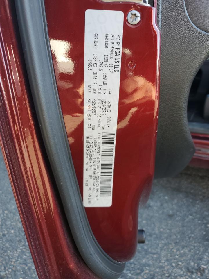 2018 Dodge Grand Caravan Gt VIN: 2C4RDGEG4JR146452 Lot: 89521545