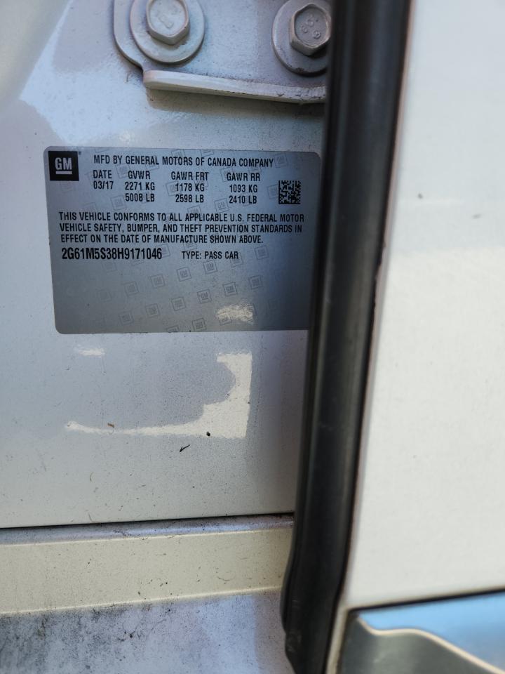 2017 Cadillac Xts Luxury VIN: 2G61M5S38H9171046 Lot: 87083865