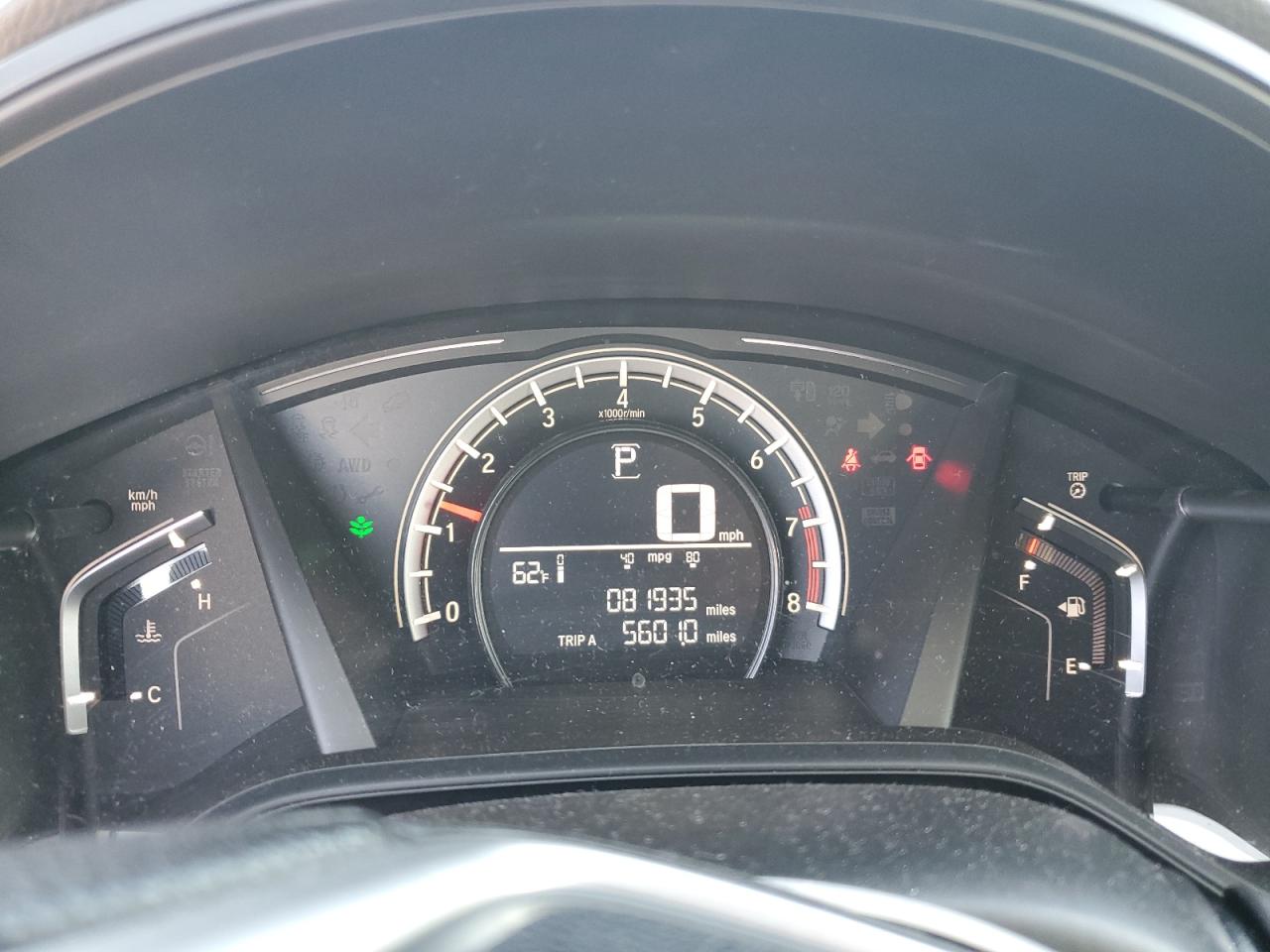 2019 Honda Cr-V Lx VIN: 2HKRW6H32KH216364 Lot: 84545695