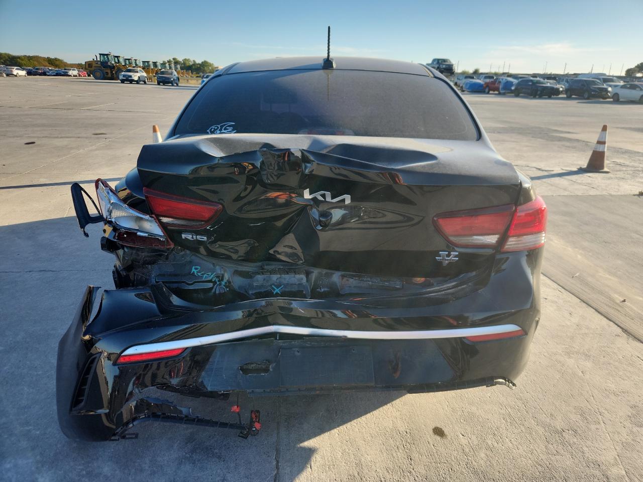 2023 Kia Rio Lx VIN: 3KPA24AD1PE553314 Lot: 89816565