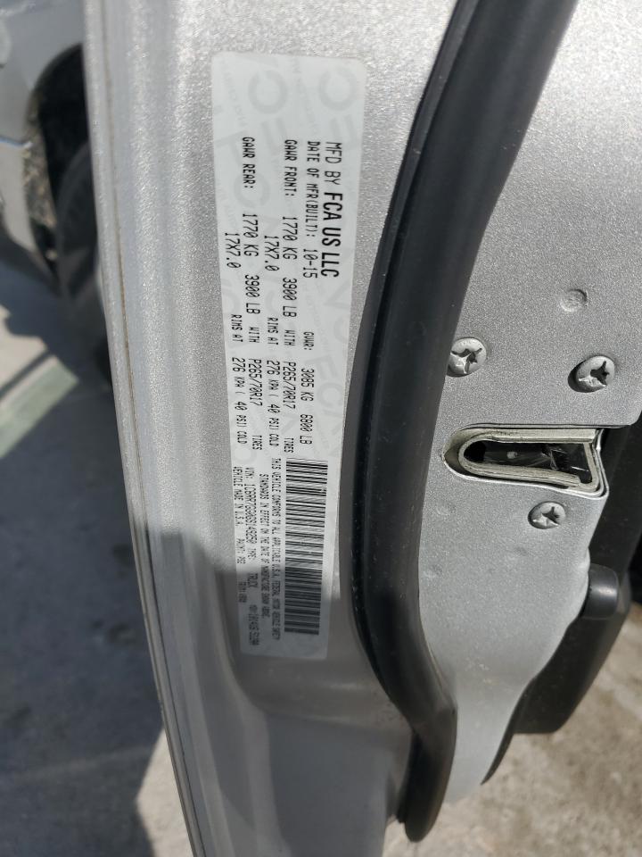 2016 Ram 1500 Slt VIN: 1C6RR7GG0GS149250 Lot: 84921425