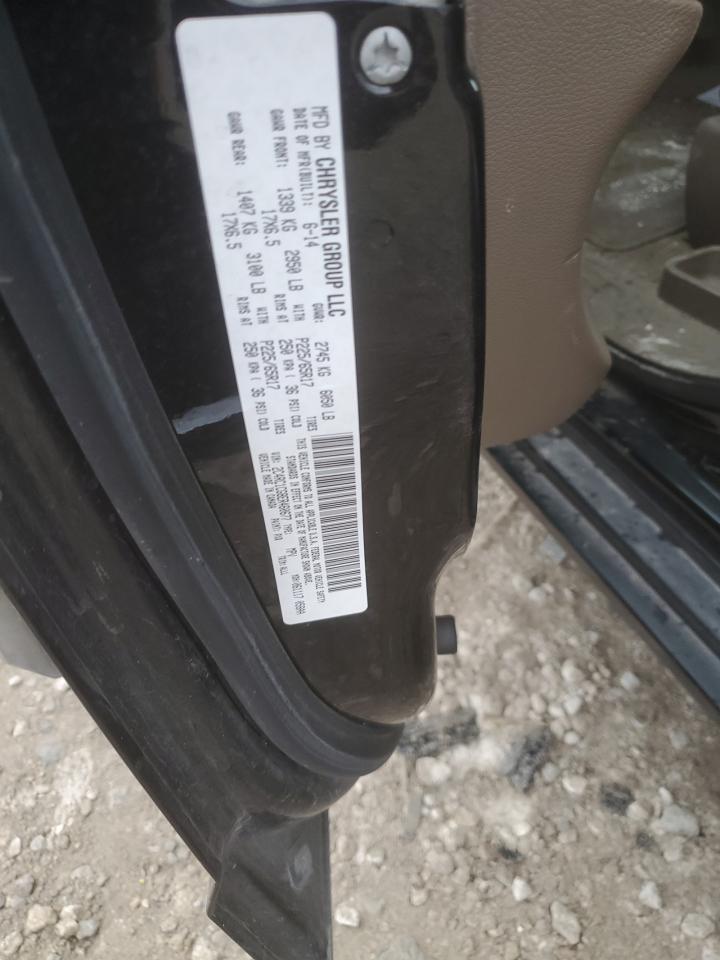 2014 Chrysler Town & Country Touring L VIN: 2C4RC1CG8ER460677 Lot: 89651305