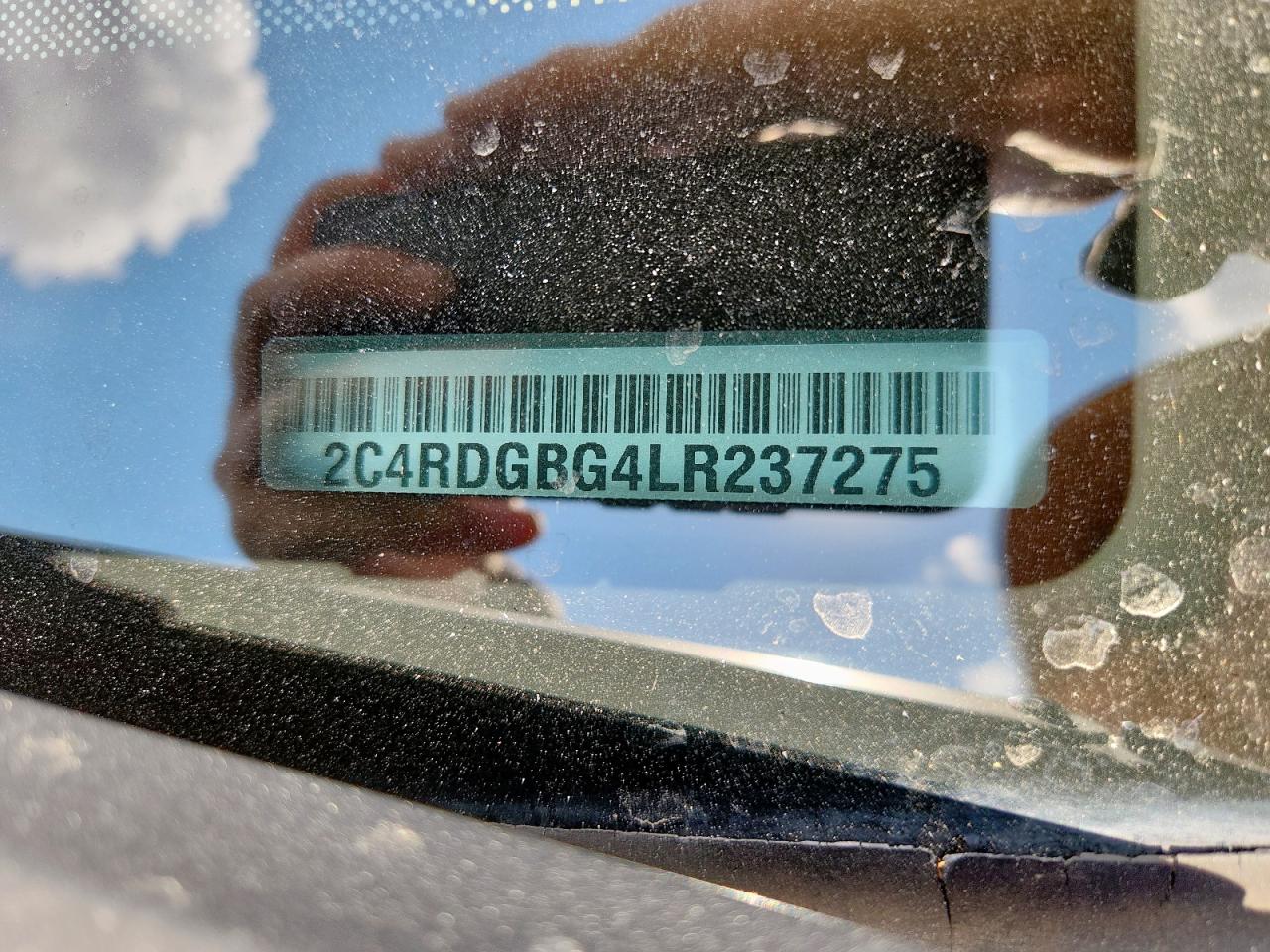 2020 Dodge Grand Caravan Se VIN: 2C4RDGBG4LR237275 Lot: 82334555