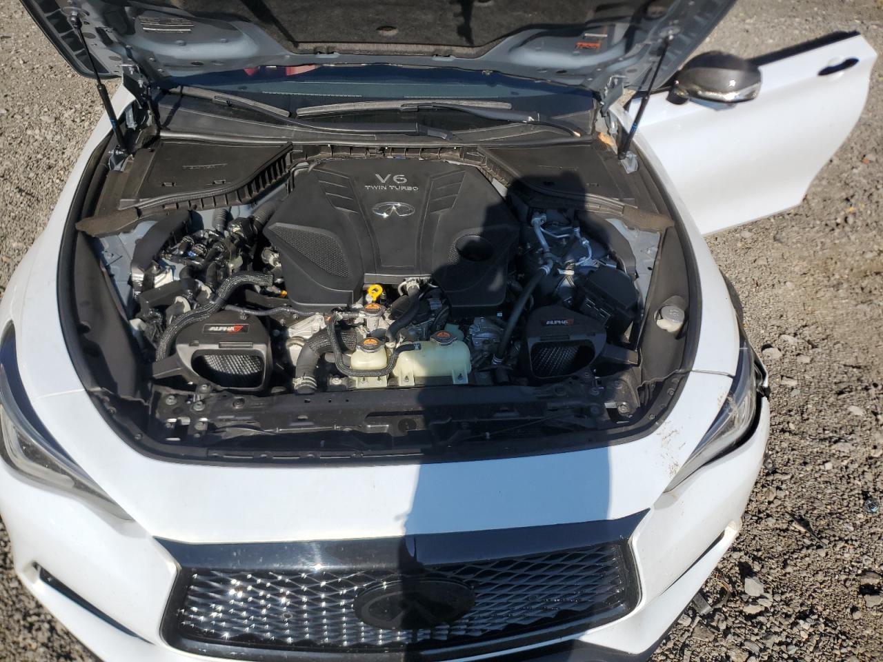 2022 Infiniti Q60 Red Sport 400 VIN: JN1FV7LL2NM680951 Lot: 84303235