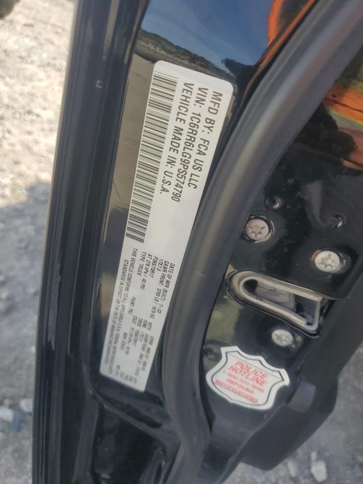 2023 Ram 1500 Classic Slt VIN: 1C6RR6LG9PS574790 Lot: 89834925