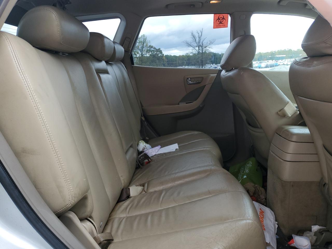 2006 Nissan Murano Sl VIN: JN8AZ08T36W417633 Lot: 90837725