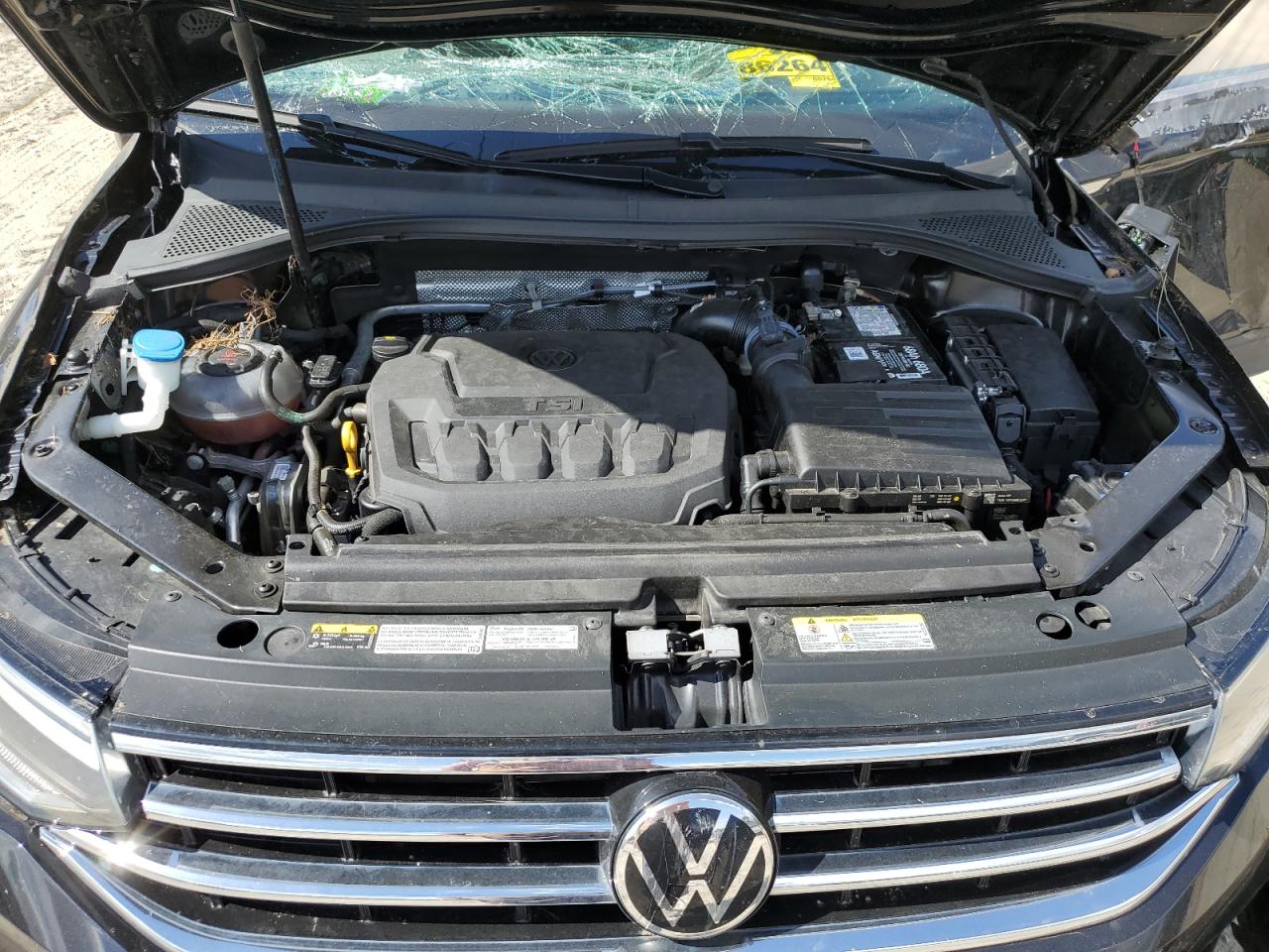 2022 Volkswagen Tiguan Se VIN: 3VV2B7AX4NM038358 Lot: 84065135