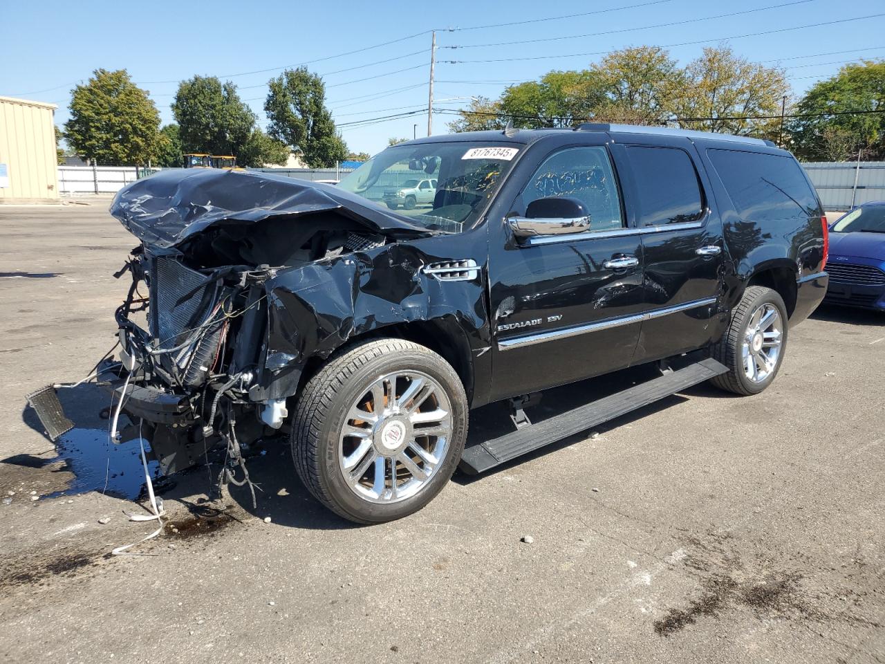 2013 Cadillac Escalade Esv Platinum black null flexible 1GYS4KEF6DR135680 photo #1