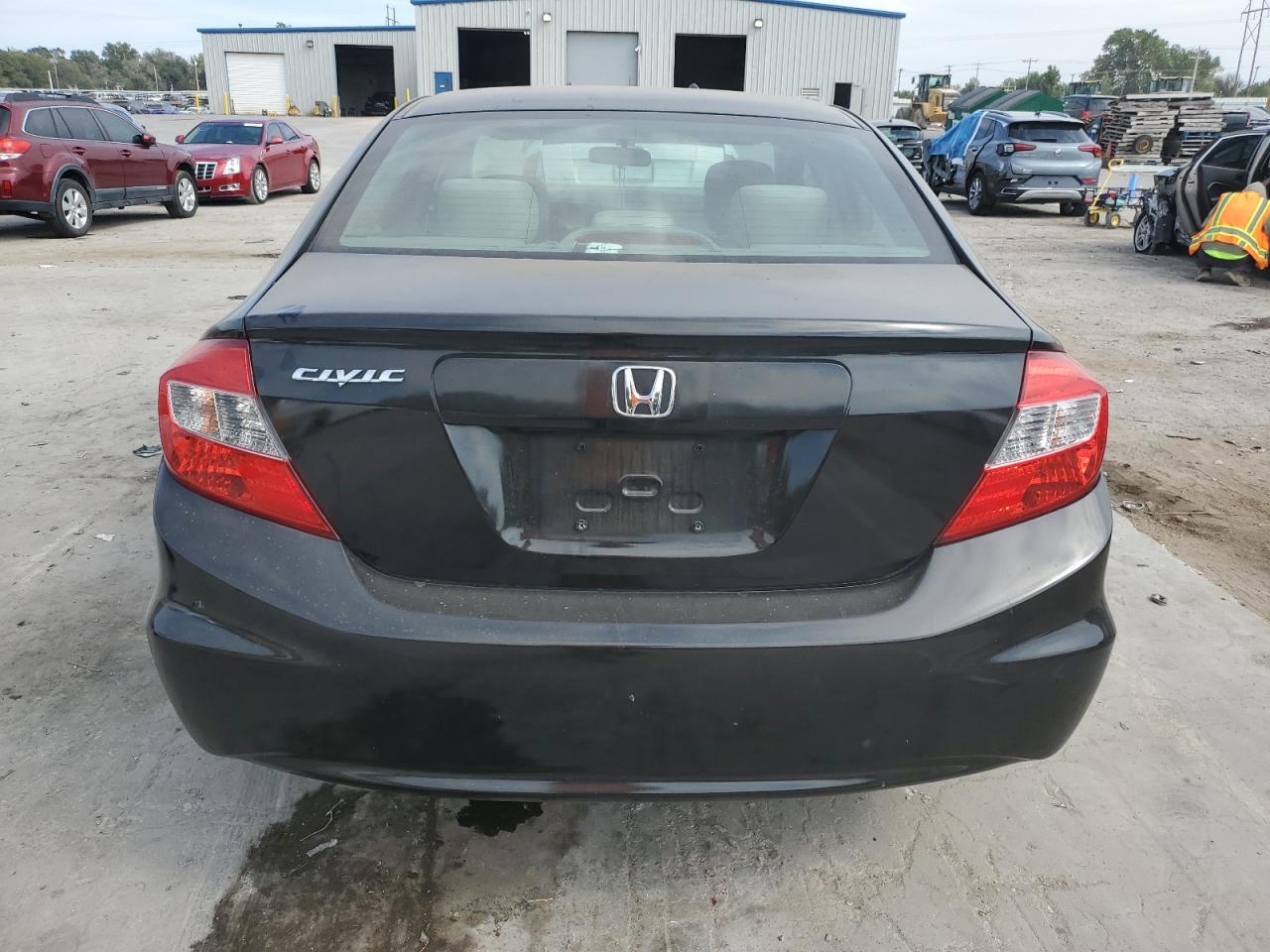 2012 Honda Civic Lx VIN: 2HGFB2F58CH591196 Lot: 85651395