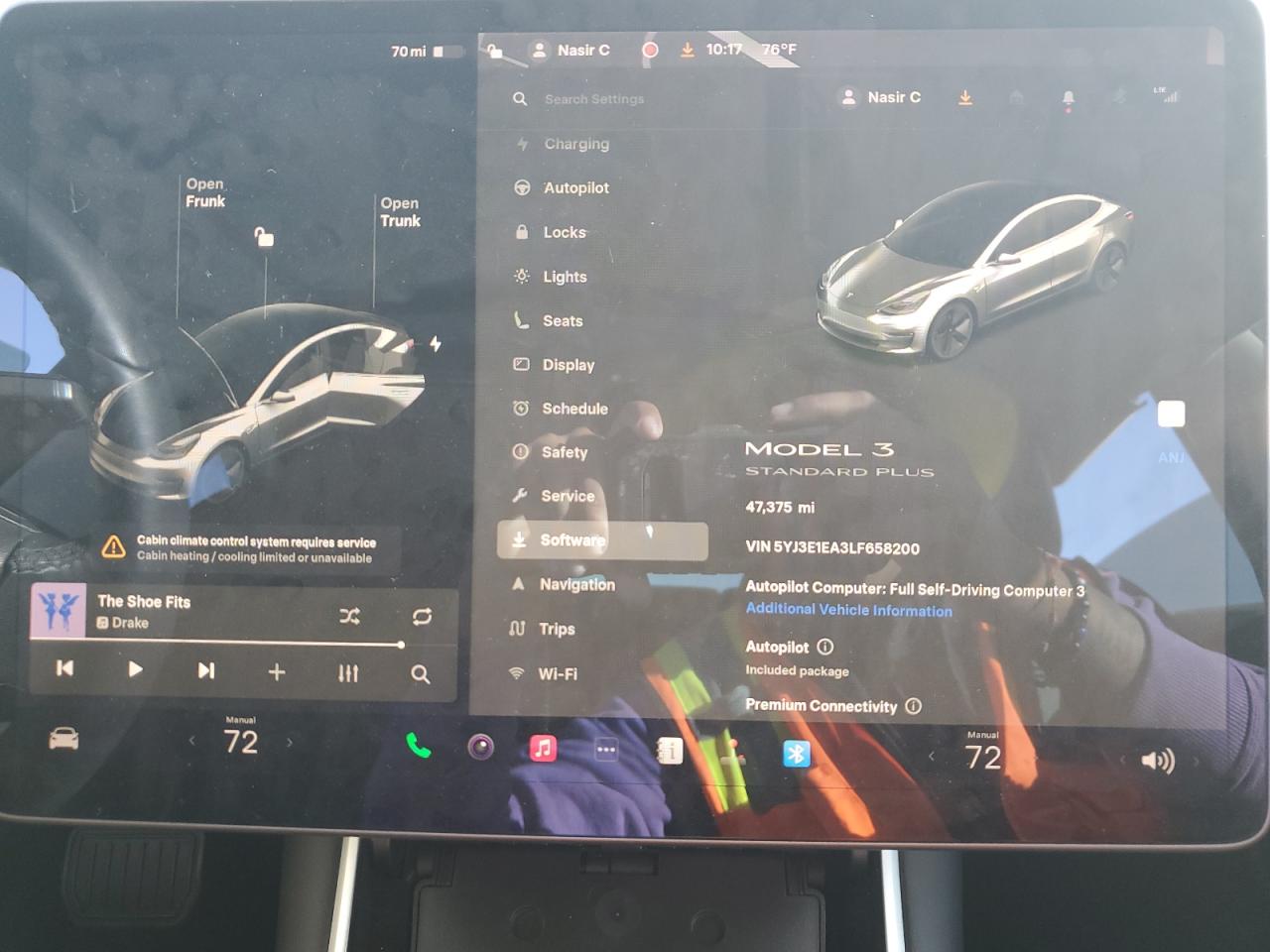 2020 Tesla Model 3 VIN: 5YJ3E1EA3LF658200 Lot: 82275525