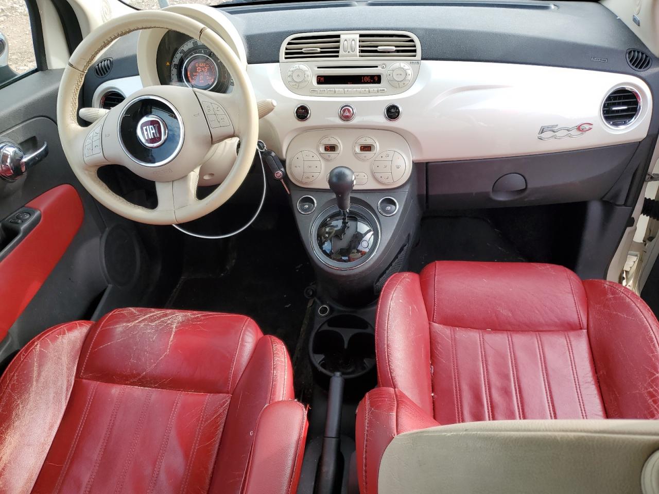 2012 Fiat 500 Lounge VIN: 3C3CFFER9CT207830 Lot: 90460345