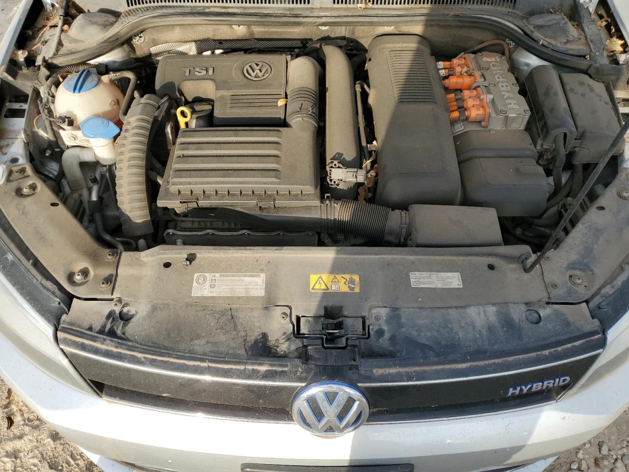 2014 Volkswagen Jetta Hybrid VIN: 3VW637AJXEM283770 Lot: 82251345