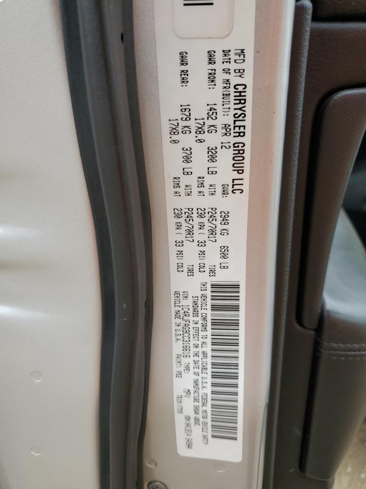 2012 Jeep Grand Cherokee Laredo VIN: 1C4RJFAG9CC316616 Lot: 82316175