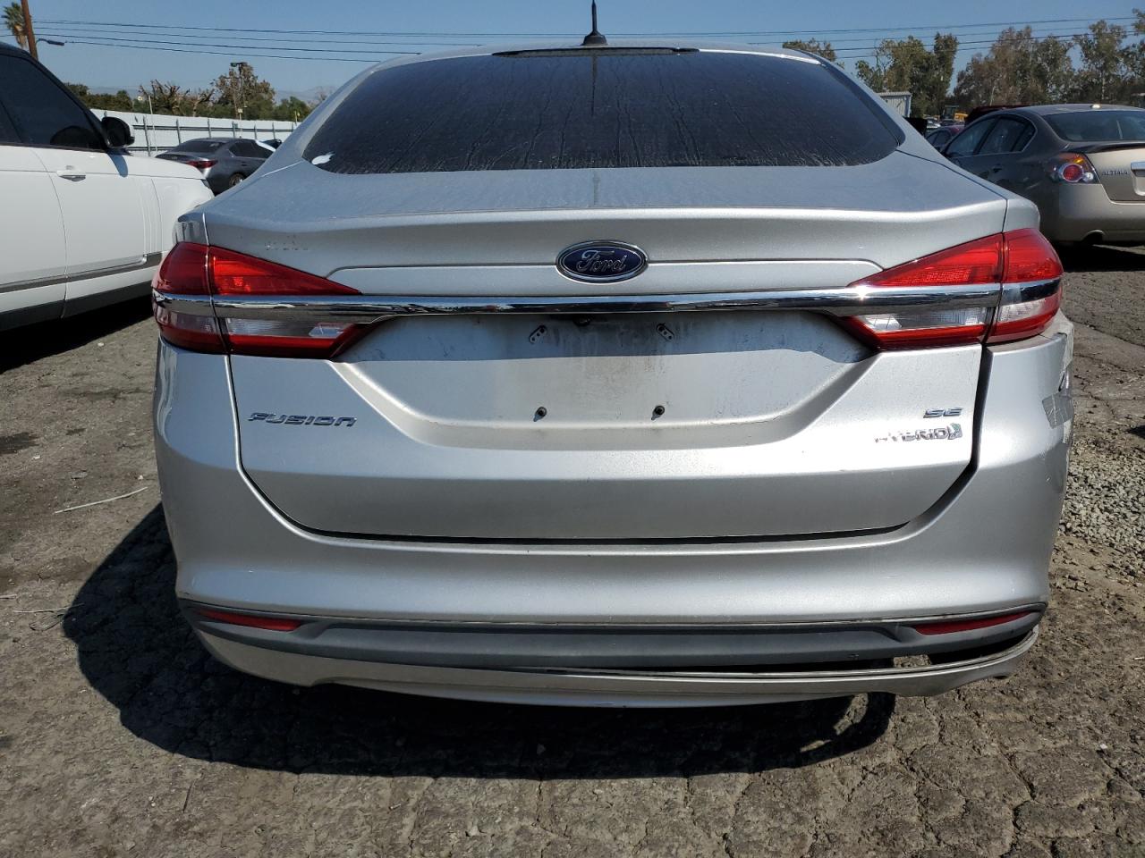 2017 Ford Fusion Se Hybrid VIN: 3FA6P0LU0HR266284 Lot: 84934935