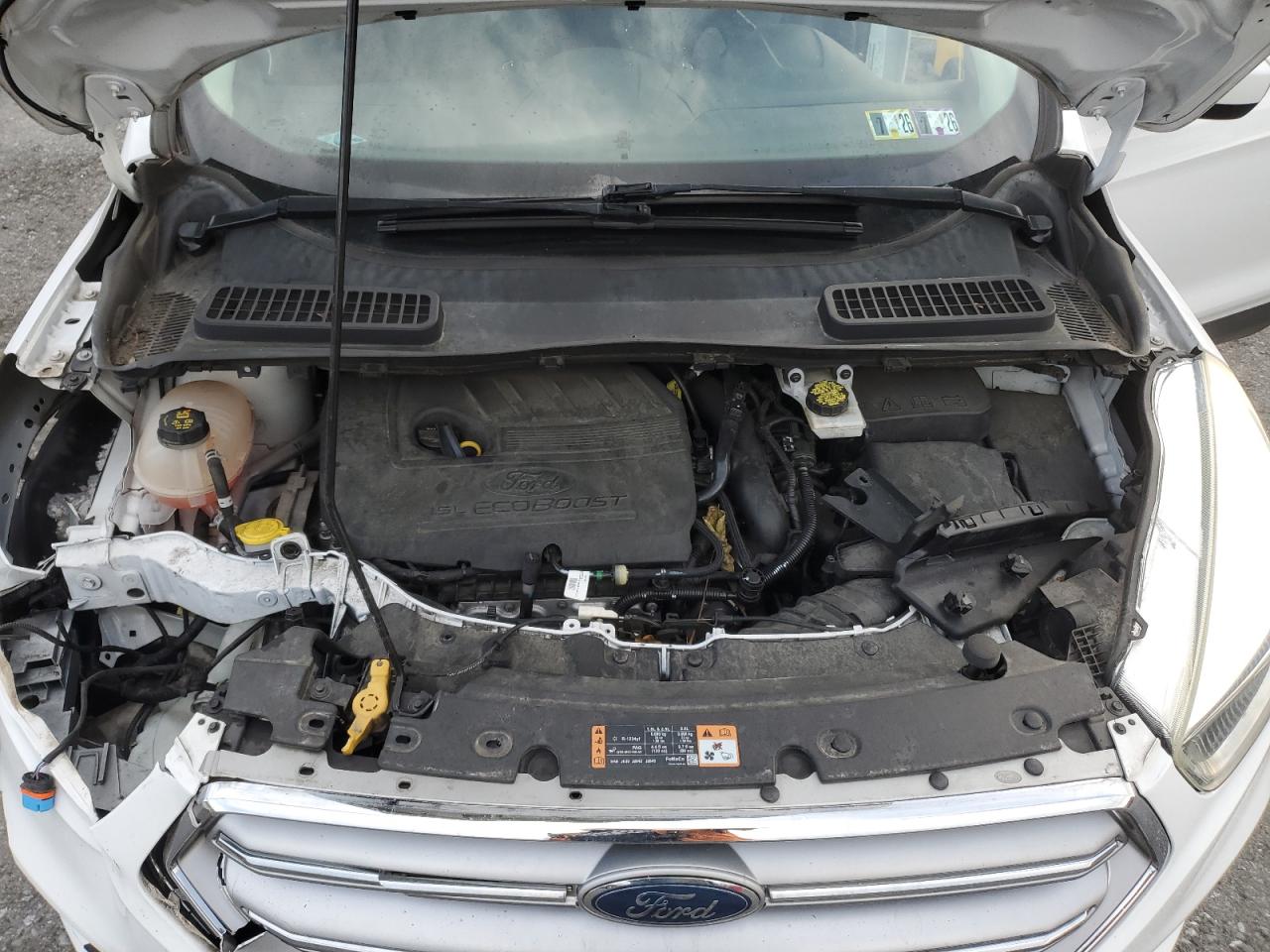 2017 Ford Escape Se VIN: 1FMCU9GD7HUE00331 Lot: 90237605