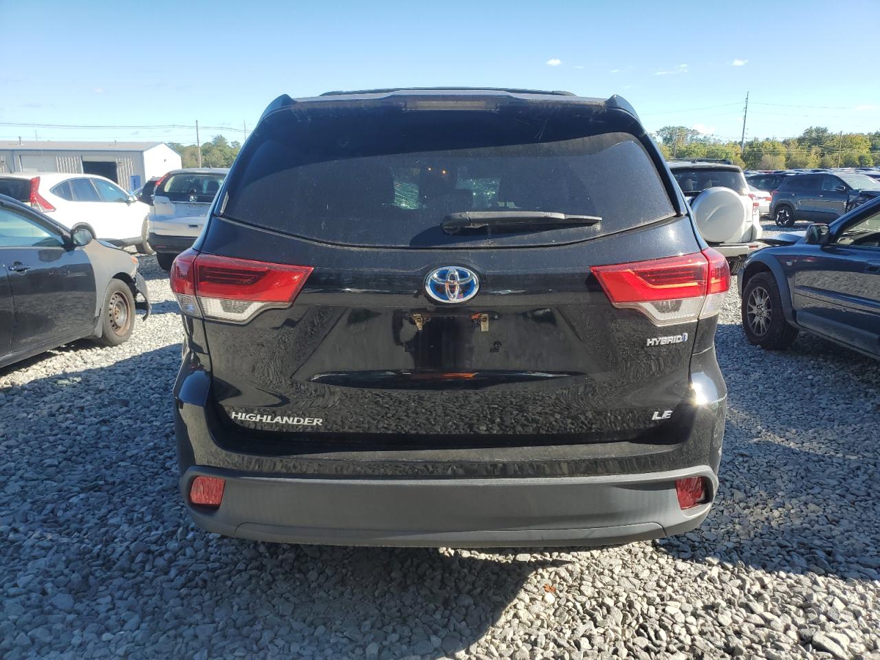 2019 Toyota Highlander Hybrid VIN: 5TDBGRFHXKS057859 Lot: 84554625