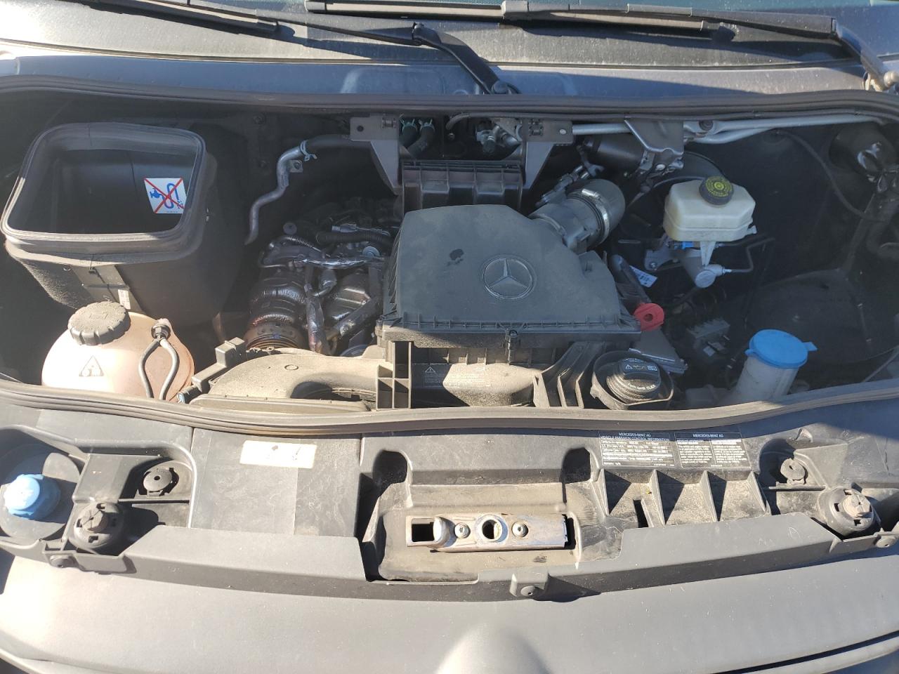 2023 Mercedes Benz Sprinter 2500 Delivery Van VIN: W1Y4NBVY0PT150823 Lot: 89688385