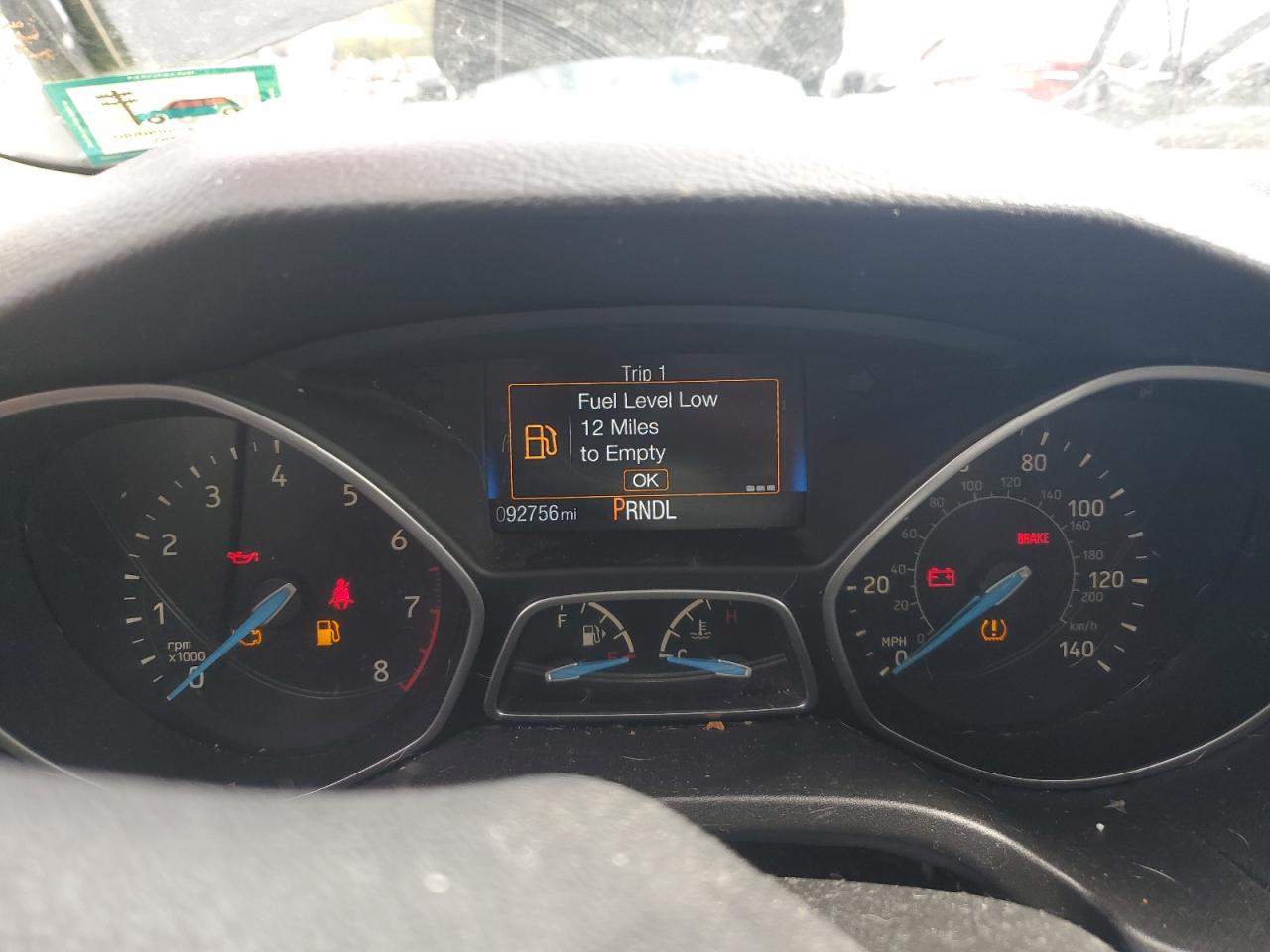 2016 Ford Focus S VIN: 1FADP3E29GL334955 Lot: 86219765