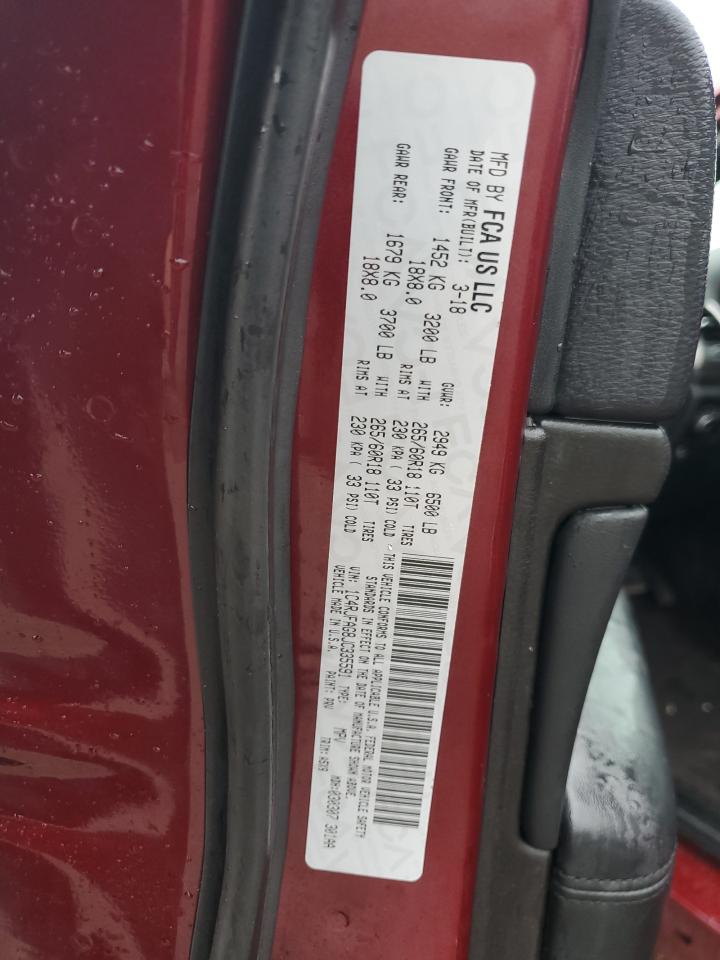 2018 Jeep Grand Cherokee Laredo VIN: 1C4RJFAG8JC335591 Lot: 85548635