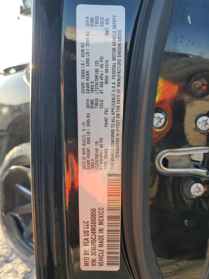 2021 Ram 2500 Tradesman VIN: 3C6UR5CJ4MG660656 Lot: 89908025