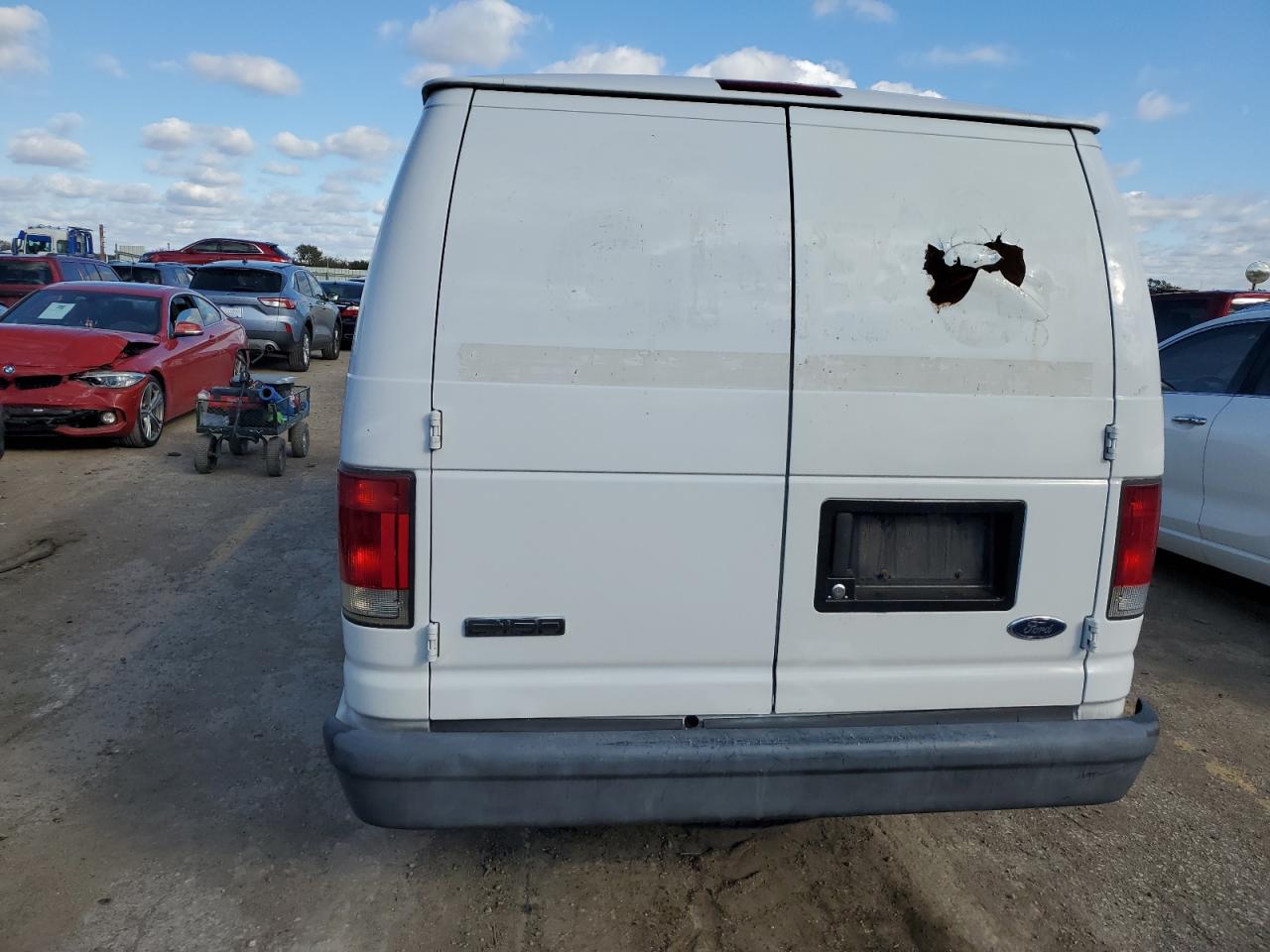 2008 Ford E150 Delivery Van VIN: 1FTNS14W08DB52563 Lot: 89559075