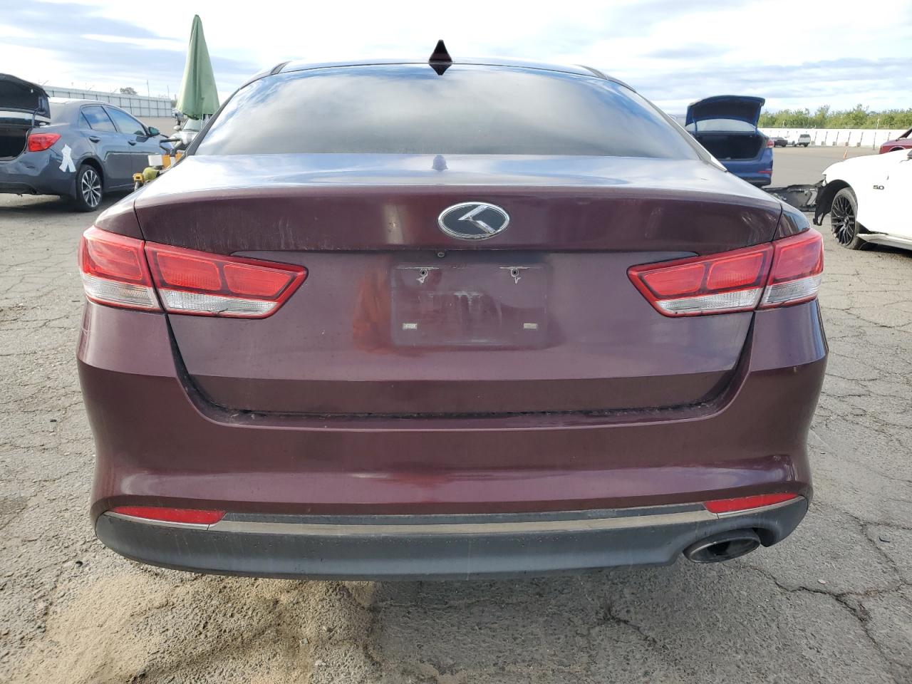 2016 Kia Optima Lx VIN: 5XXGT4L30GG070173 Lot: 82231175