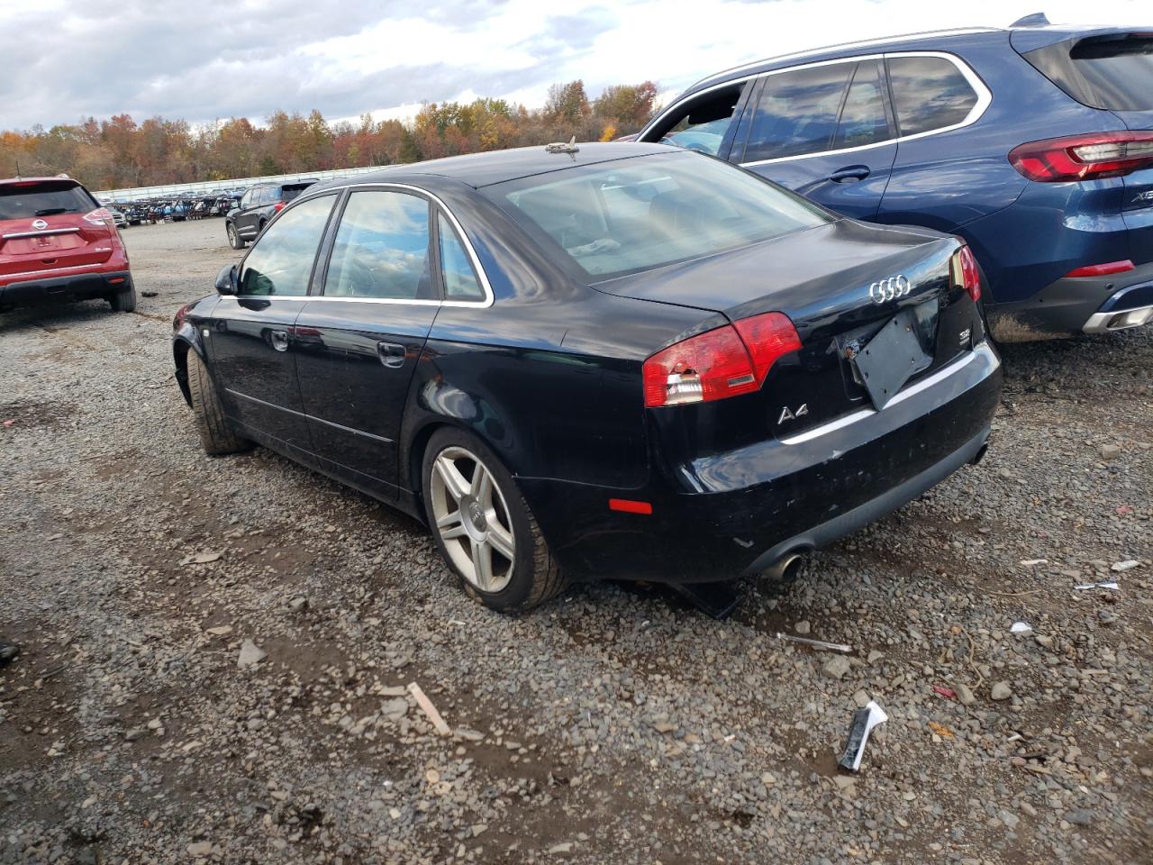 2006 Audi A4 3.2 Quattro black null gas WAUDH78E46A151362 photo #3