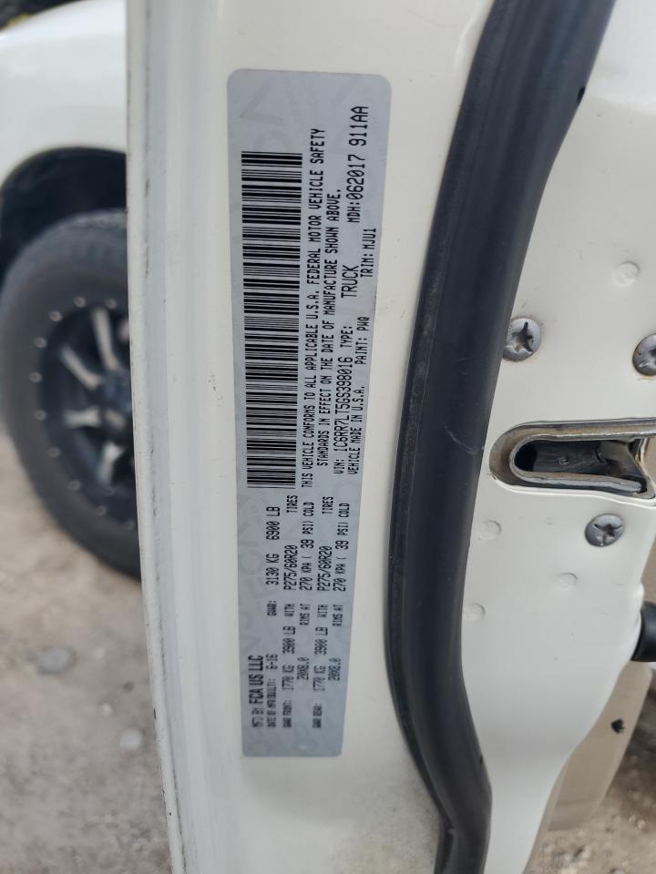 2016 Ram 1500 Slt VIN: 1C6RR7LT5GS398016 Lot: 82264535