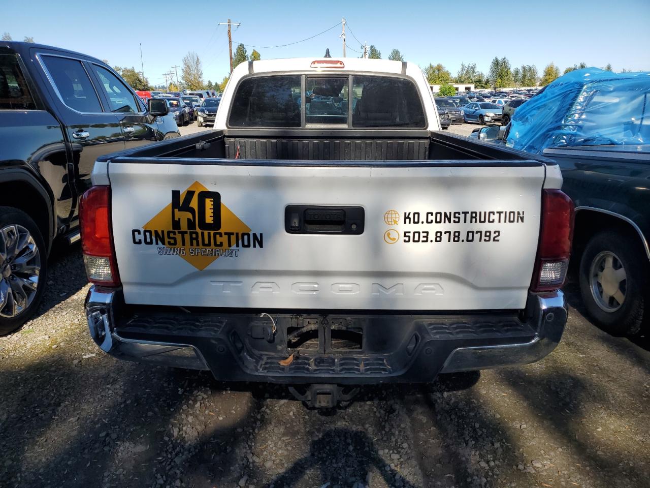 2019 Toyota Tacoma Access Cab VIN: 5TFSZ5AN0KX187059 Lot: 81185185