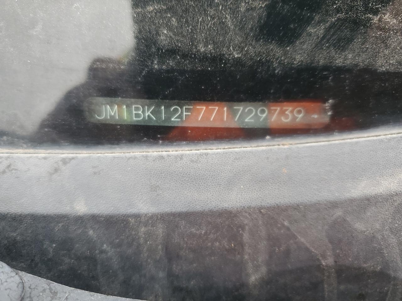 2007 Mazda 3 I VIN: JM1BK12F771729739 Lot: 84000475