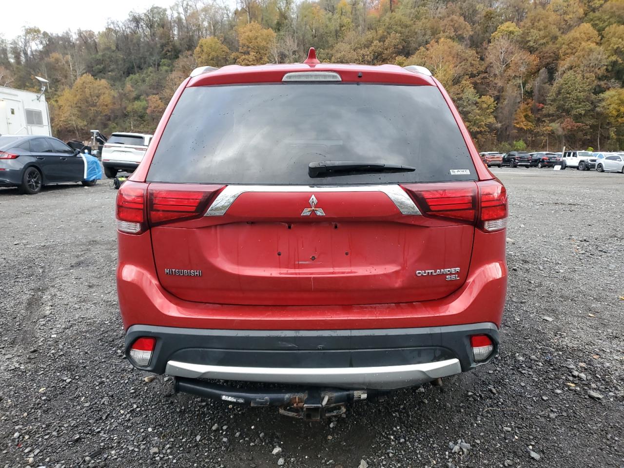 2018 Mitsubishi Outlander Se VIN: JA4AZ3A37JZ043620 Lot: 91056325