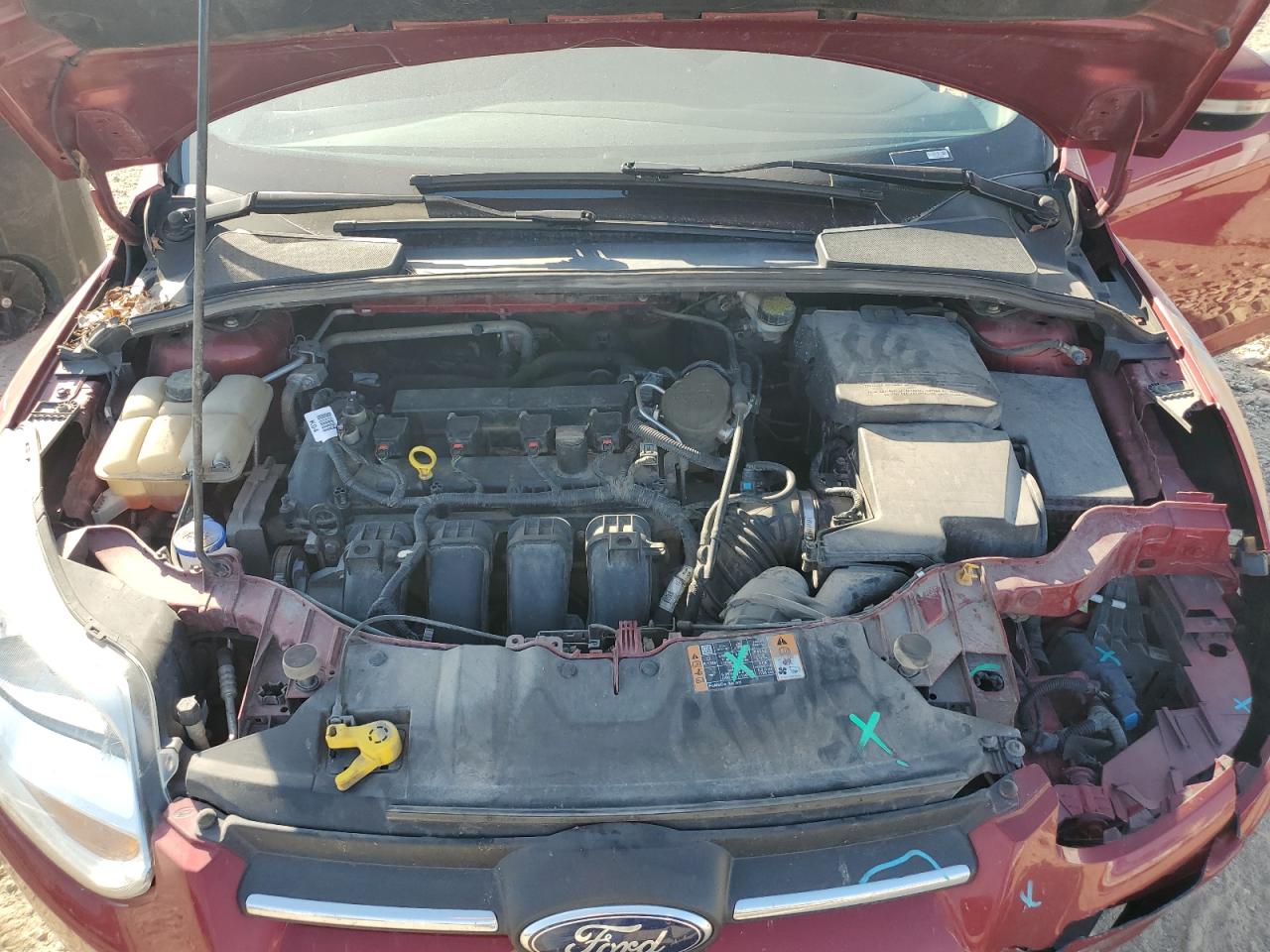 2014 Ford Focus Se VIN: 1FADP3F27EL430854 Lot: 84881735