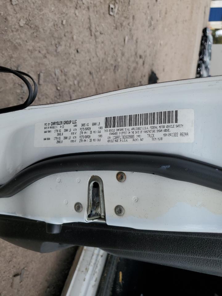 2013 Ram 1500 Slt VIN: 1C6RR7LT8DS639885 Lot: 85565695