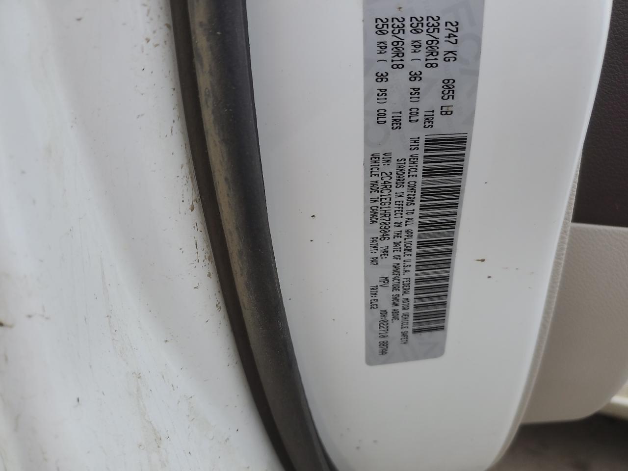 2017 Chrysler Pacifica Touring L Plus VIN: 2C4RC1EG1HR709046 Lot: 82202755