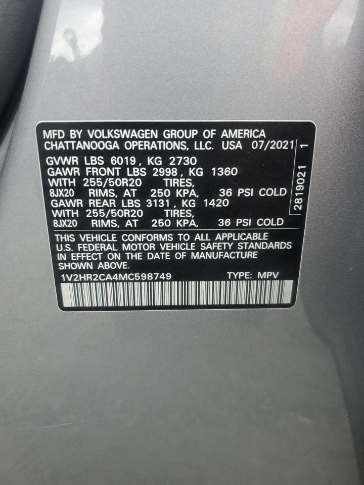 Фото: 1V2HR2CA4MC598749