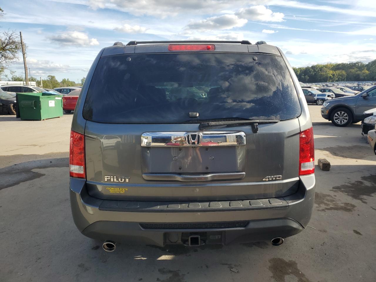 2012 Honda Pilot Exl VIN: 5FNYF4H53CB046887 Lot: 84793465