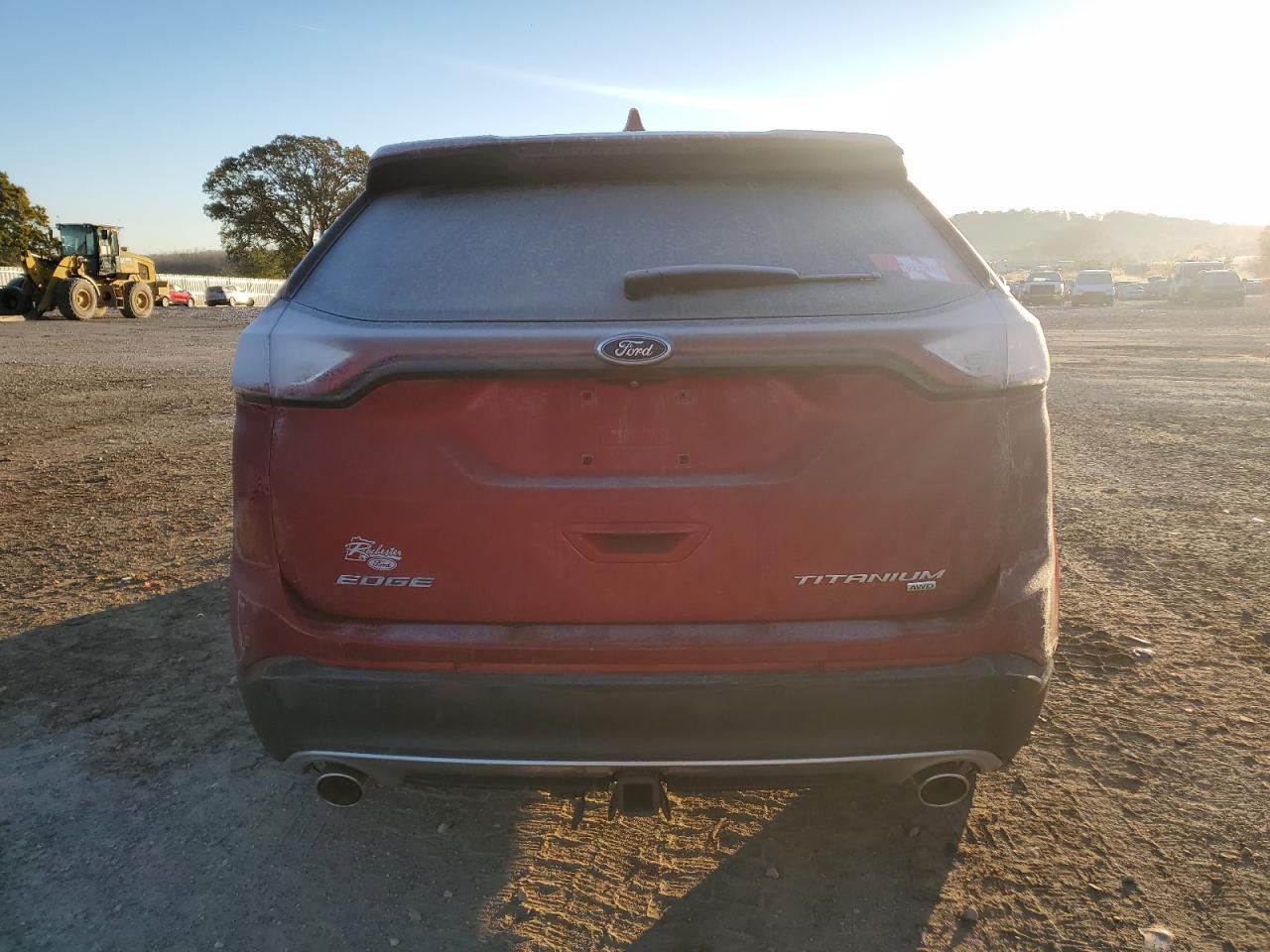 2015 Ford Edge Titanium VIN: 2FMTK4K89FBB21226 Lot: 89457105