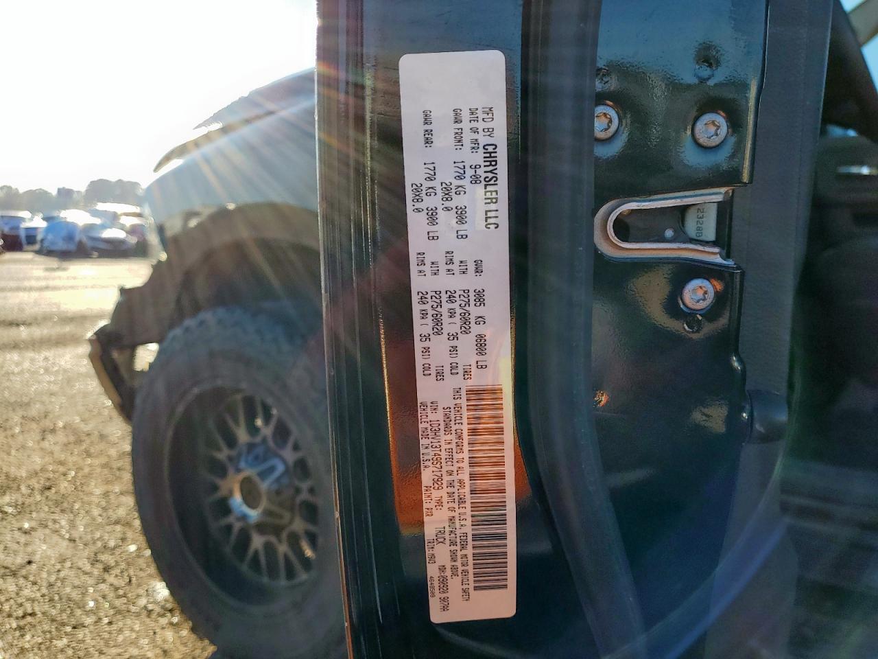 2009 Dodge Ram 1500 VIN: 1D3HV13T49S717929 Lot: 90493355