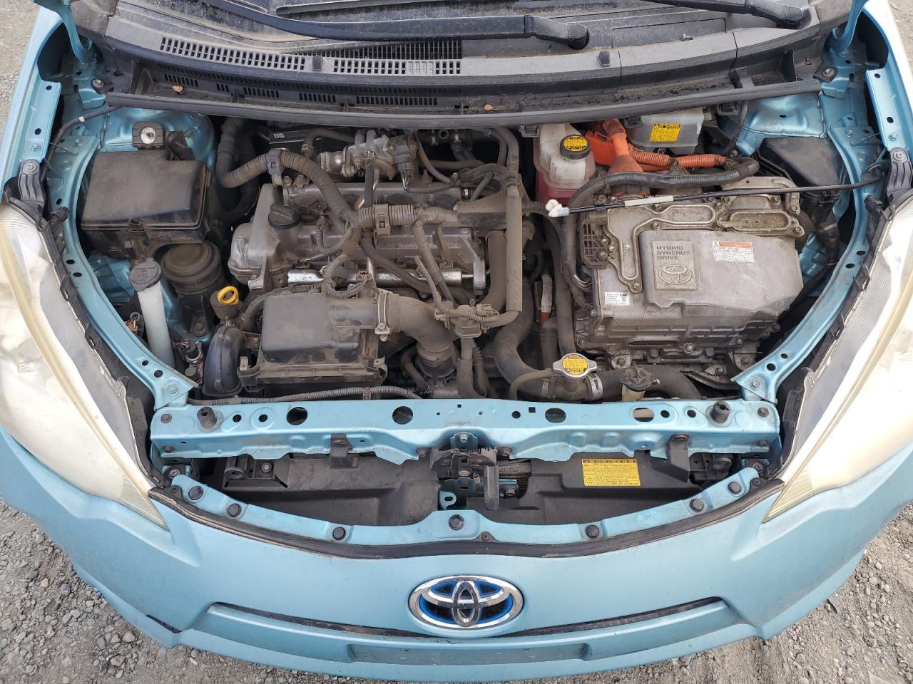 2013 Toyota Prius C VIN: JTDKDTB36D1035955 Lot: 84793595