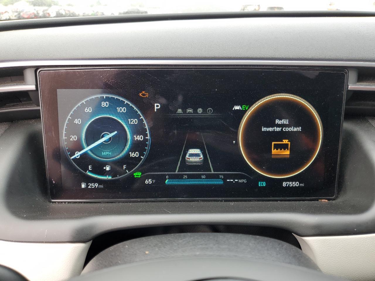 2022 Hyundai Tucson Sel Convenience VIN: KM8JFCA14NU039911 Lot: 85334705