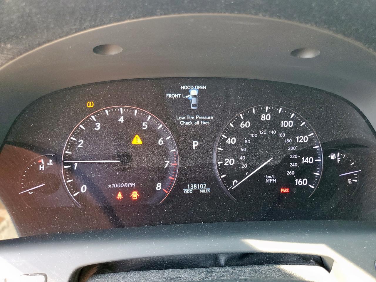 2007 Lexus Ls 460 VIN: JTHBL46F175014701 Lot: 80217905