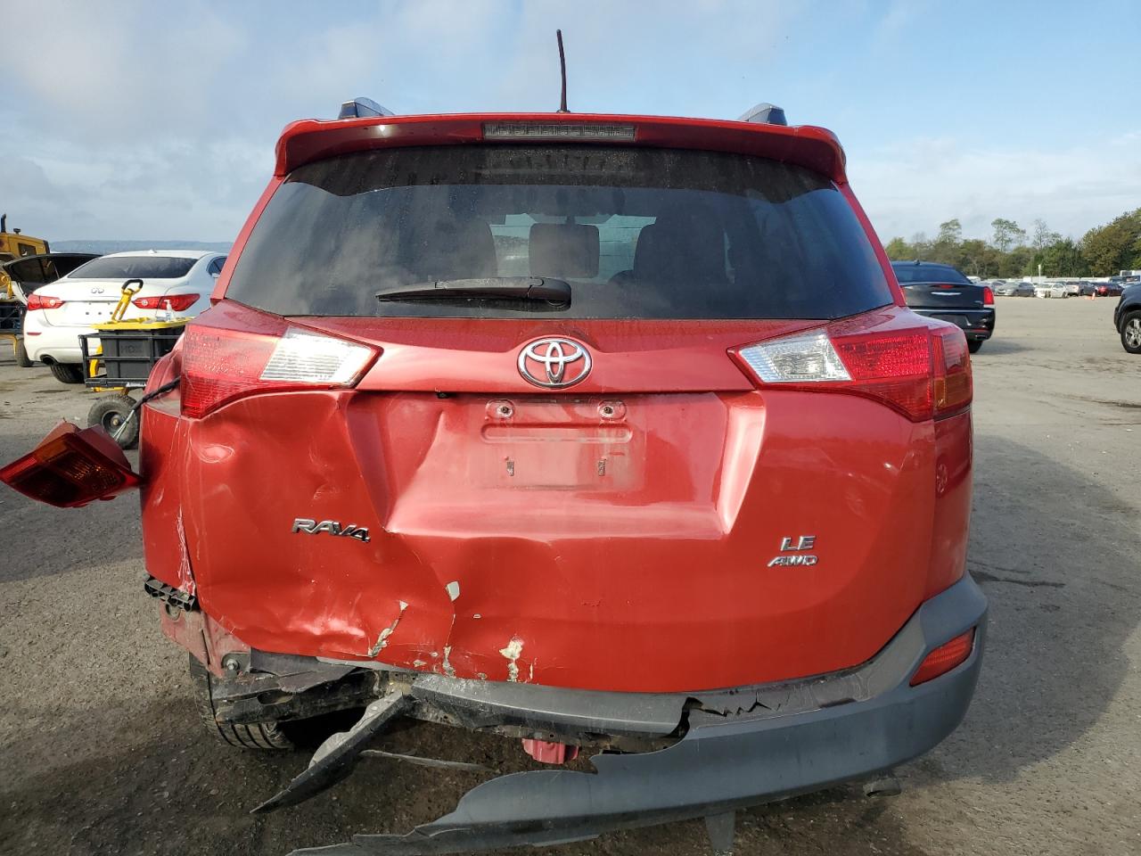 2014 Toyota Rav4 Le VIN: JTMBFREV4ED079902 Lot: 84866555