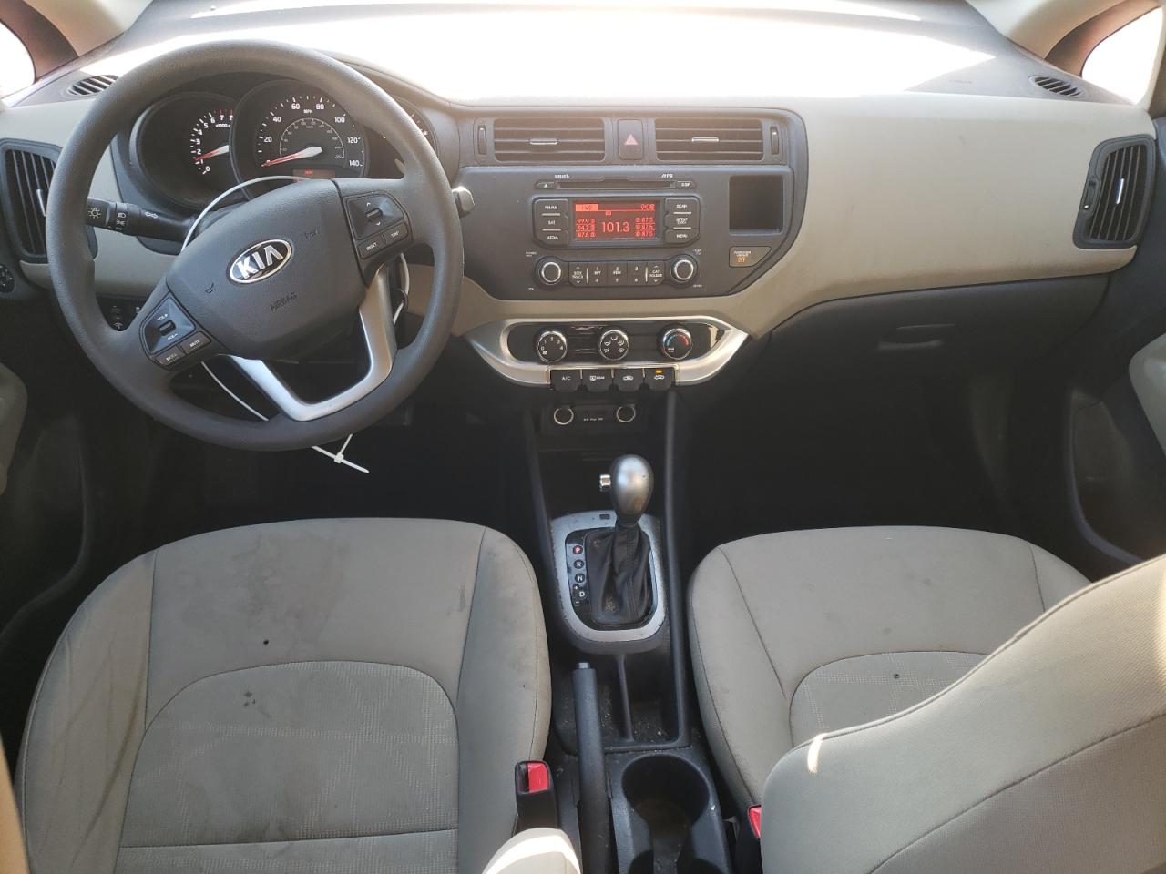 2014 Kia Rio Lx VIN: KNADM4A36E6355343 Lot: 89839535