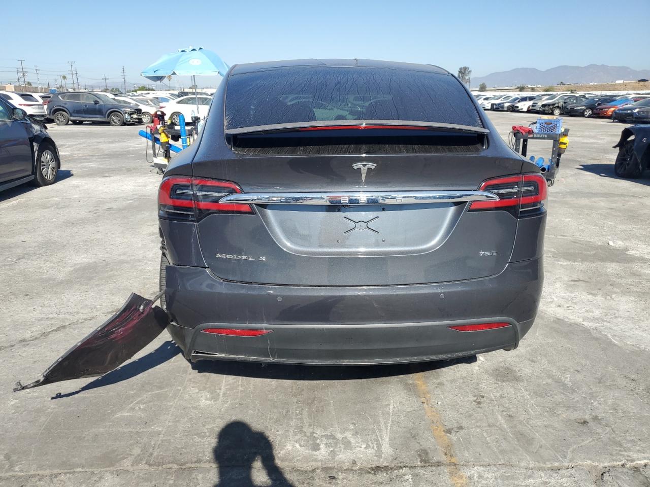 2018 Tesla Model X VIN: 5YJXCBE20JF119004 Lot: 86170465