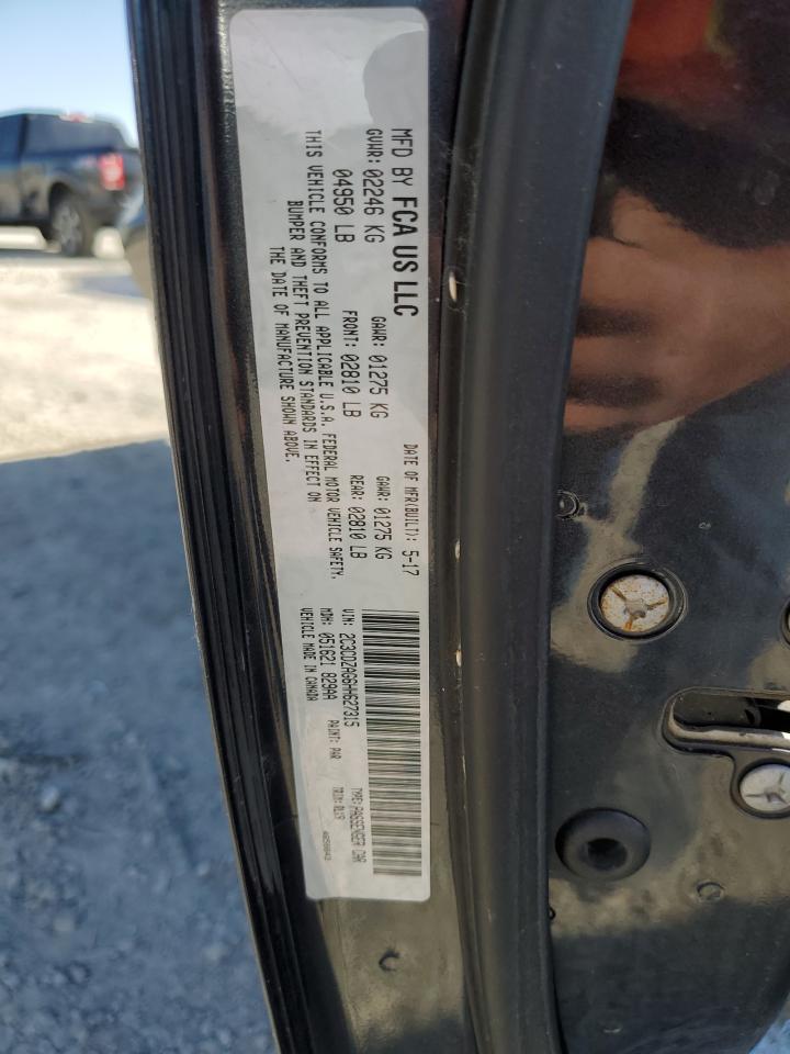 2017 Dodge Challenger Sxt VIN: 2C3CDZAG6HH627315 Lot: 86786665