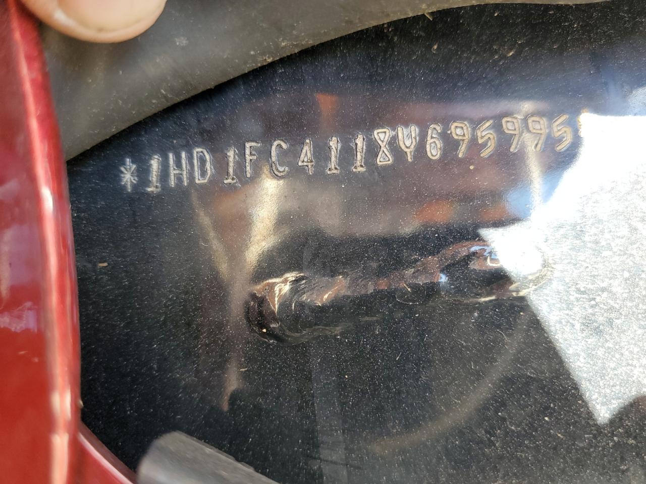 2008 Harley-Davidson Flhtcui VIN: 1HD1FC4118Y695995 Lot: 85291285