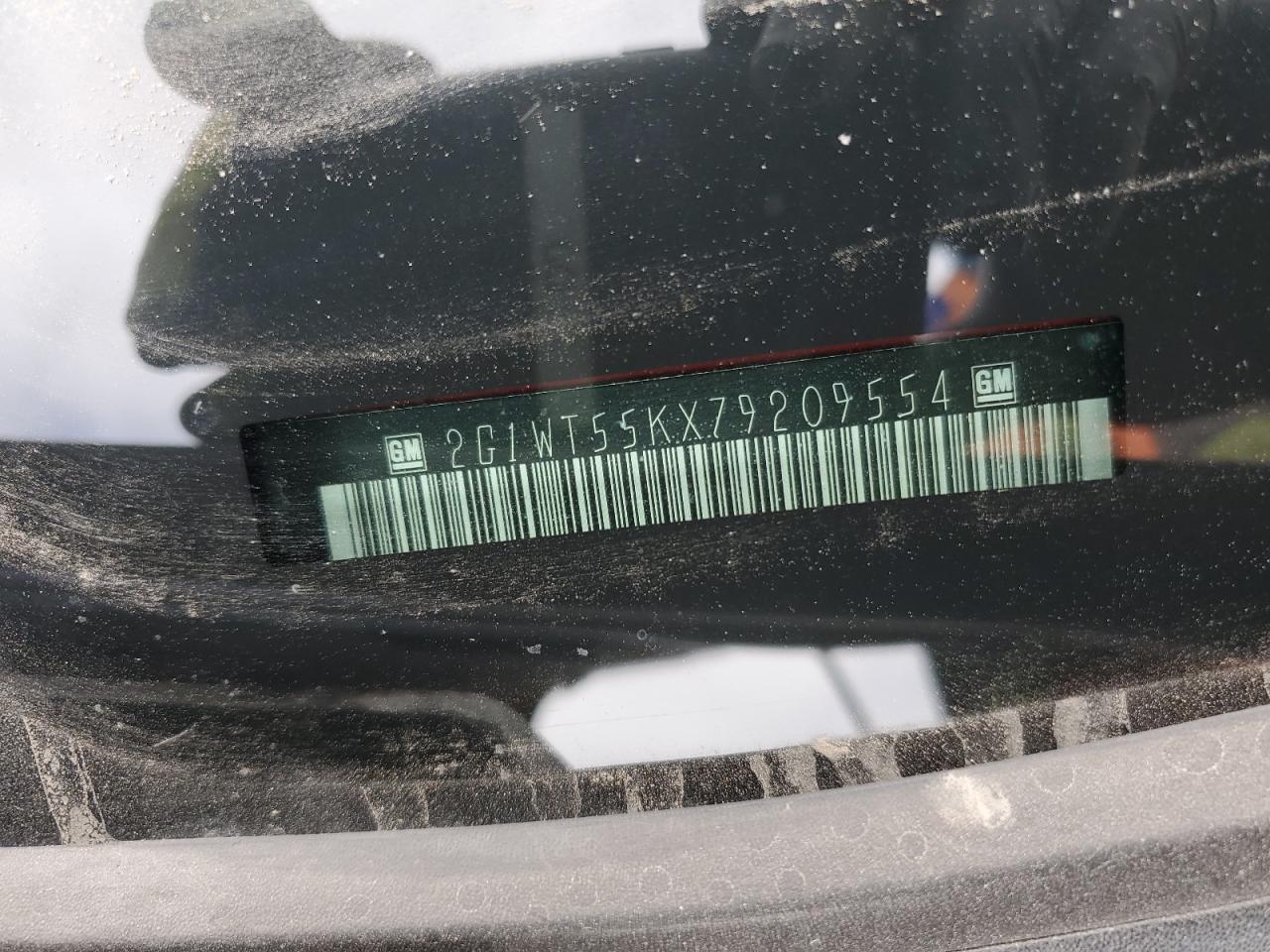 2007 Chevrolet Impala Lt VIN: 2G1WT55KX79209554 Lot: 90277175