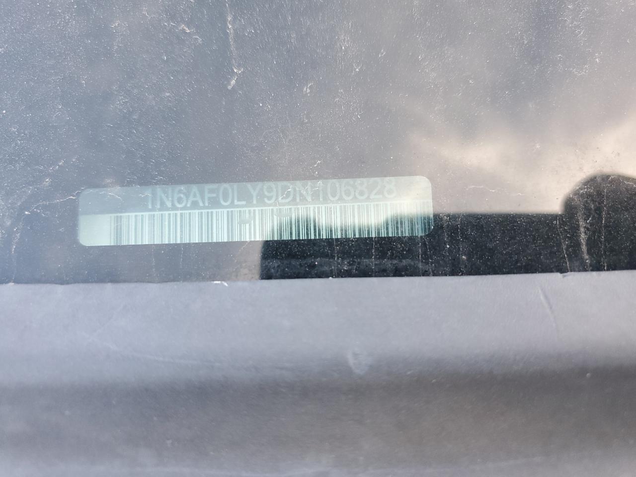 2013 Nissan Nv Delivery Van VIN: 1N6AF0LY9DN106828 Lot: 89821365